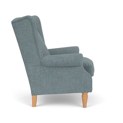 Armchair - Teal marl - Rustic Weave