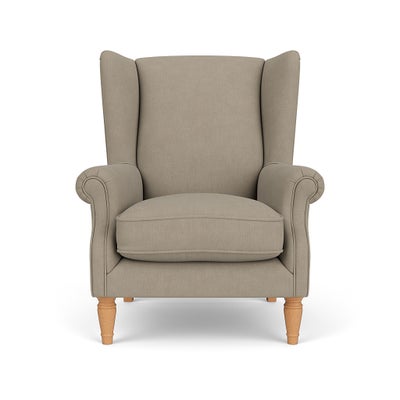 Armchair - Dove grey - House Linen Mix