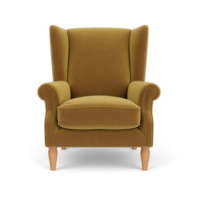 Armchair - Mustard - Matt Velvet