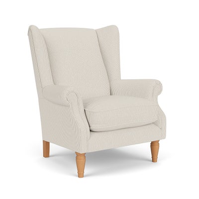 Armchair - Natural - Broadway Stripe