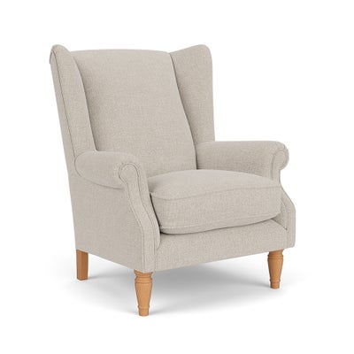 Armchair - Natural - Aquaclean Oxford