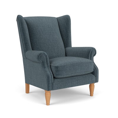 Armchair - Teal - Eco Chenille