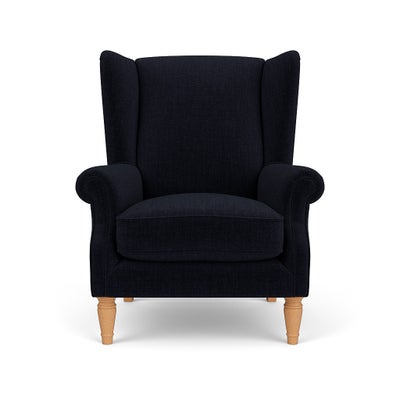 Armchair - Ink - Eco Chenille
