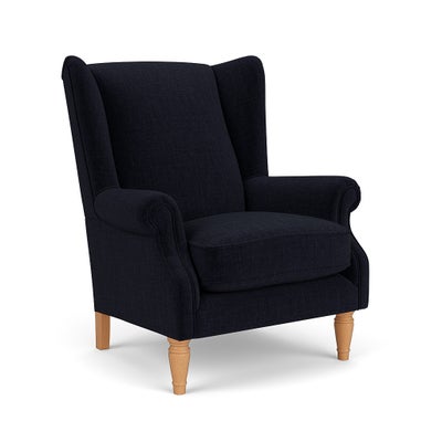 Armchair - Ink - Eco Chenille