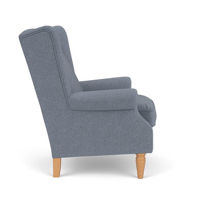Armchair - Navy - Eco Herringbone