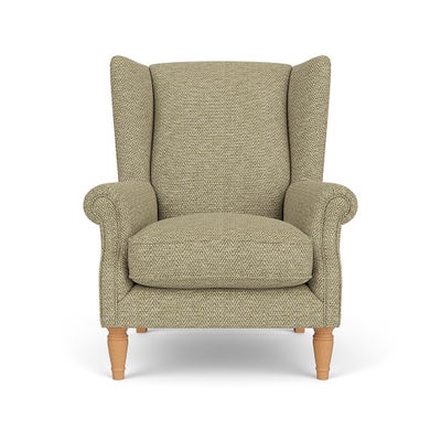 Armchair - Apple - Herringbone Weave
