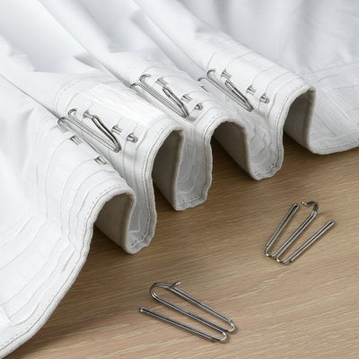 Cotswold Four Claw Curtain Hooks Pack of 28