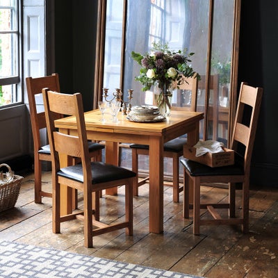 Square Extending Dining Table