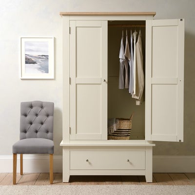 Bedroom Set with Double Wardrobe