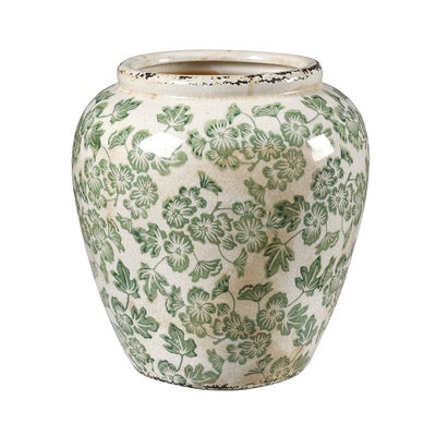 Ople Green Floral Medium