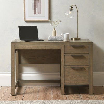 Modular Office Single Pedestal Desk with Drawers