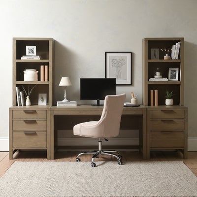 Modular Office 140cm Drawer and Desk Set