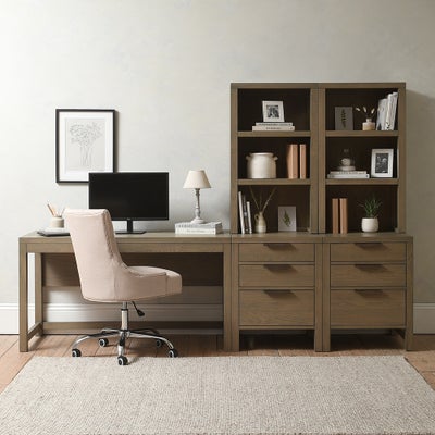 Modular Office 140cm Drawer and Desk Set