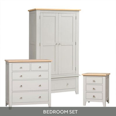 Double Wardrobe Bedroom Set