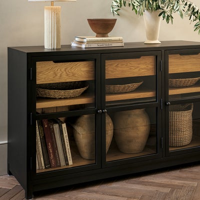 Glass Sideboard