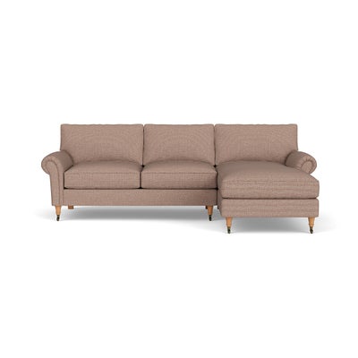 Chaise Large Right Hand - Autumn Mix - Textured Weave