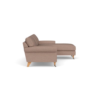 Chaise Large Right Hand - Autumn Mix - Textured Weave