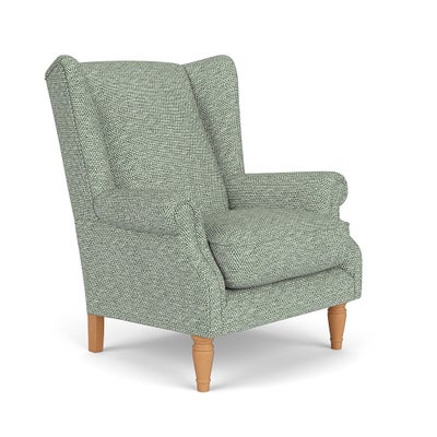 Armchair - Lake - Herringbone Weave
