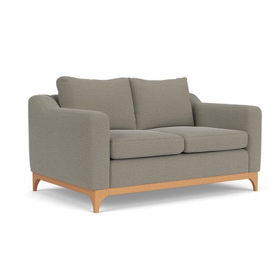 2 Seater Sofa - Flax - Rustic Weave