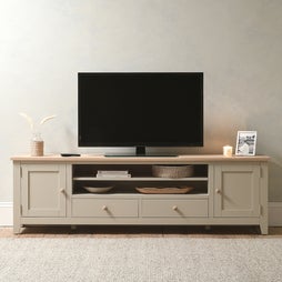 Chester Limestone Xxl Tv Stand up to 90"