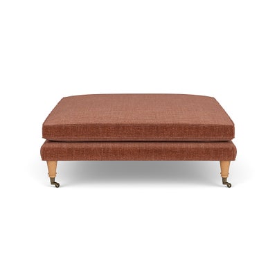 Foot Stool - Cinnamon - Eco Chenille