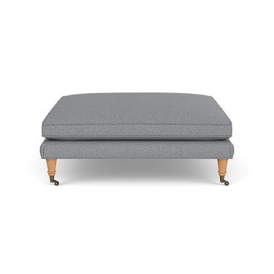 Foot Stool - Blue Marl - House Weave