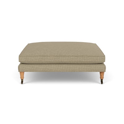 Foot Stool - Green Marl - House Weave