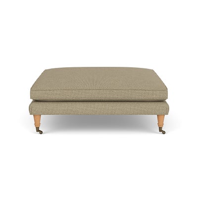 Foot Stool - Green Marl - House Weave