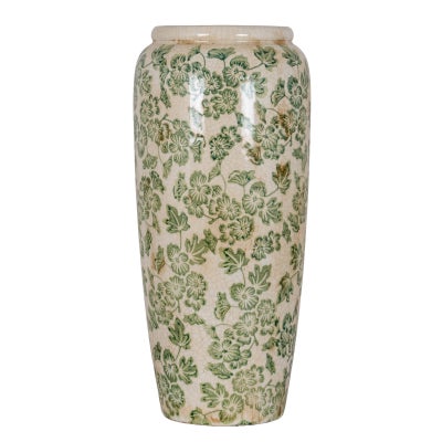 Ople Green Floral Tall