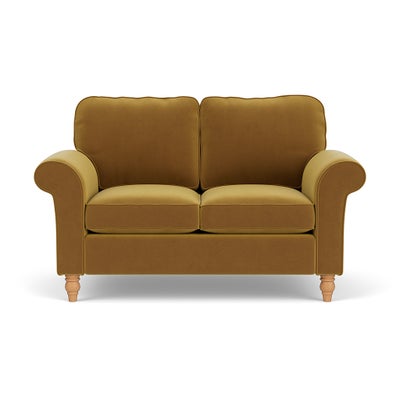 2 Seater - Mustard - Matt Velvet