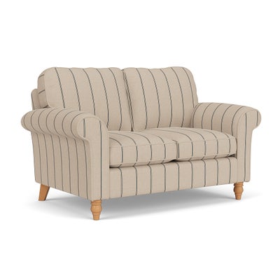 2 Seater - Charcoal - Compton Stripe