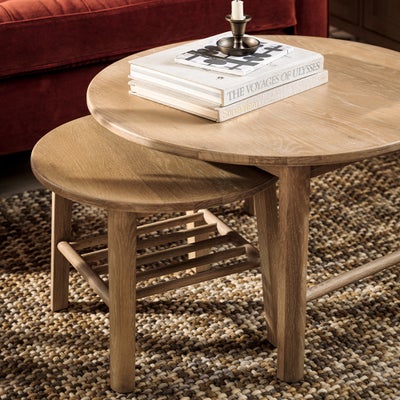 Round Nesting Coffee Table
