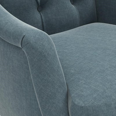 Armchair - Teal - Eco Chenille