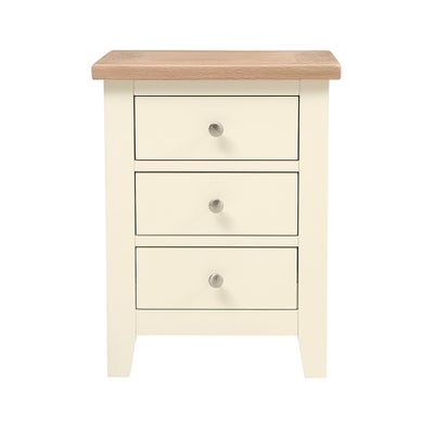 3 Drawer Bedside Table