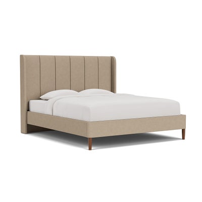 Super King Classic Bedstead - Natural - House Linen Mix
