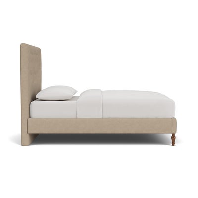 Double Classic Bedstead - Natural - House Linen Mix