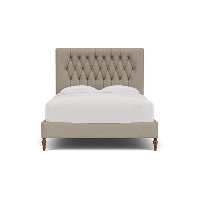 Double Classic Bedstead - Dove Grey - House Linen Mix