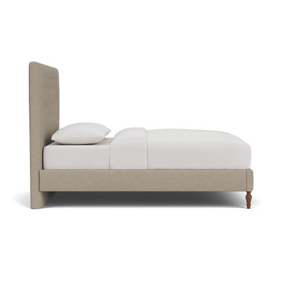 Double Classic Bedstead - Dove Grey - House Linen Mix