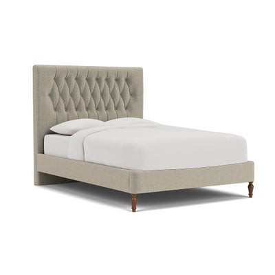 Double Classic Bedstead - Natural - Eco Chenille