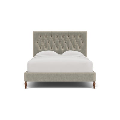 King Size Classic Bedstead - Natural - Eco Chenille