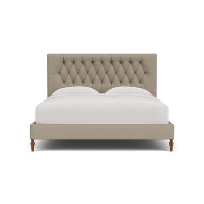 Super King Classic Bedstead - Dove Grey - House Linen Mix