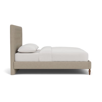 Super King Classic Bedstead - Dove Grey - House Linen Mix