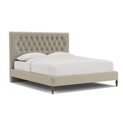 Super King Classic Bedstead - Natural - Eco Chenille