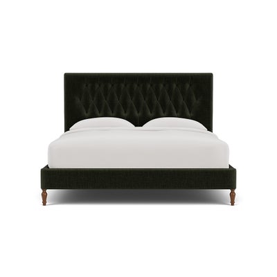 Super King Classic Bedstead - Moss - Eco Chenille