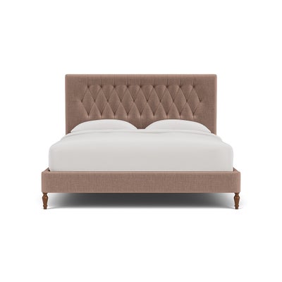 Super King Classic Bedstead - Dusky Rose - Eco Chenille