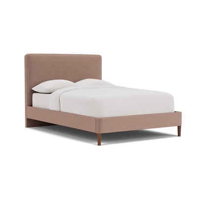 Double Classic Bedstead - Dusky Rose - Eco Chenille