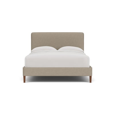 King Size Classic Bedstead - Dove Grey - House Linen Mix