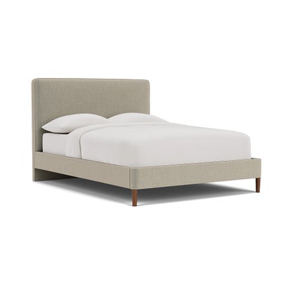 King Size Classic Bedstead - Natural - Eco Chenille