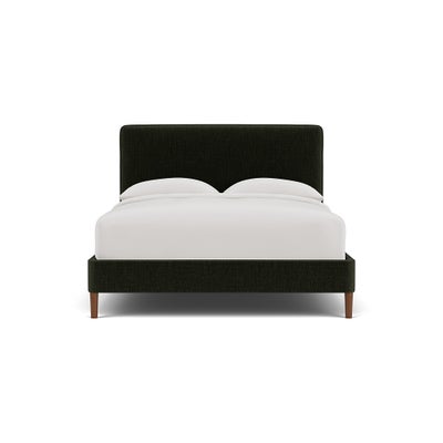 King Size Classic Bedstead - Moss - Eco Chenille