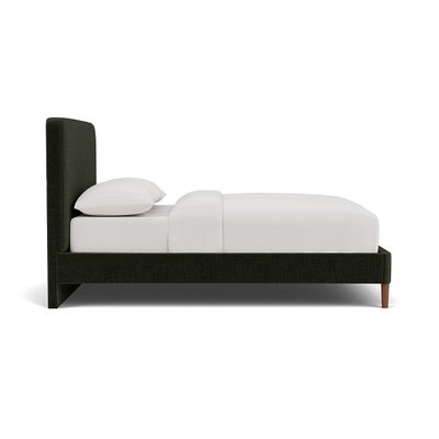 King Size Classic Bedstead - Moss - Eco Chenille